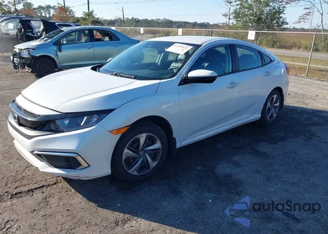 2021 Honda Civic Lx из США, поврежденный, VIN 2HGFC2F62MH544334
